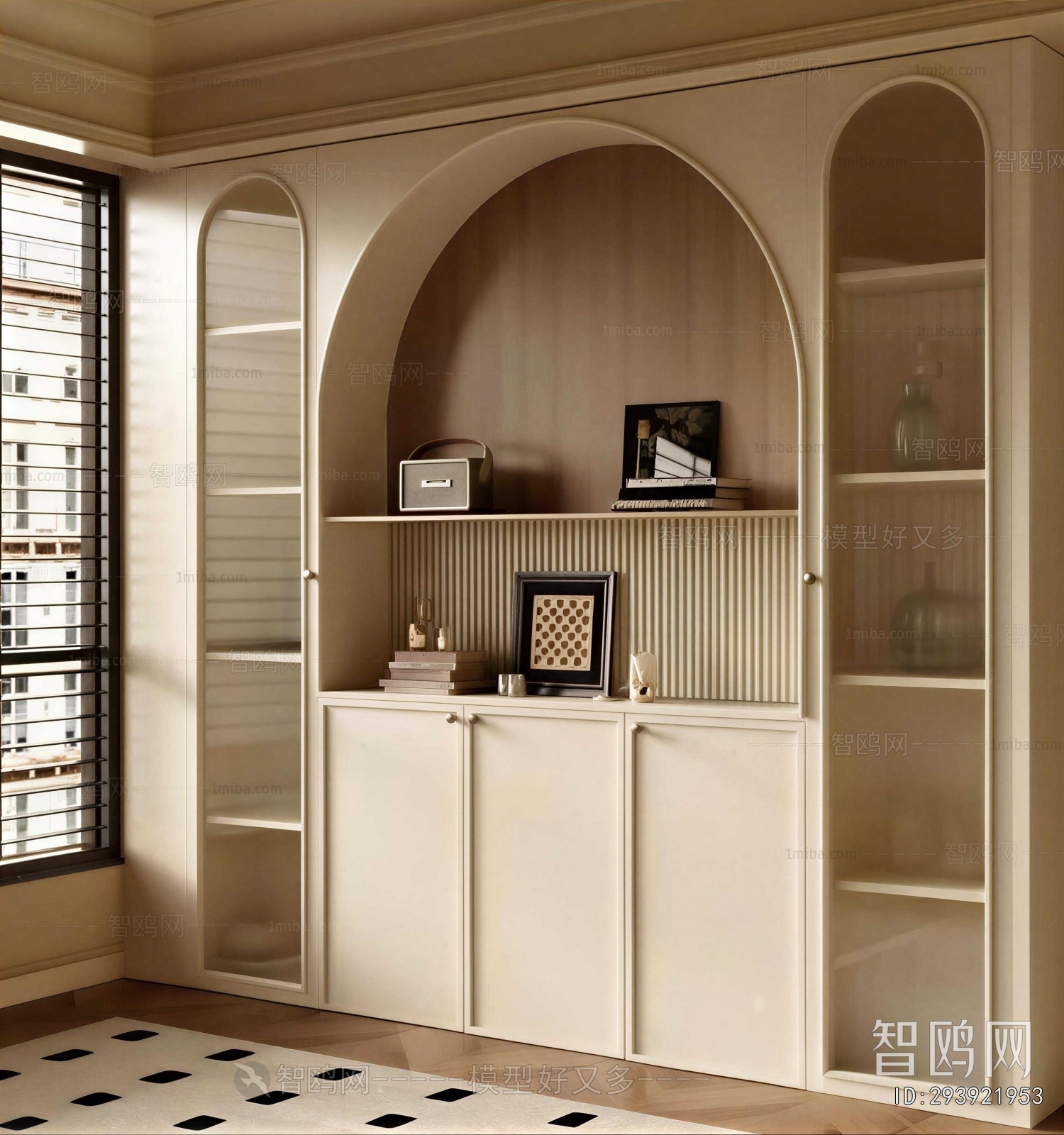 French Style Decorative Cabinet