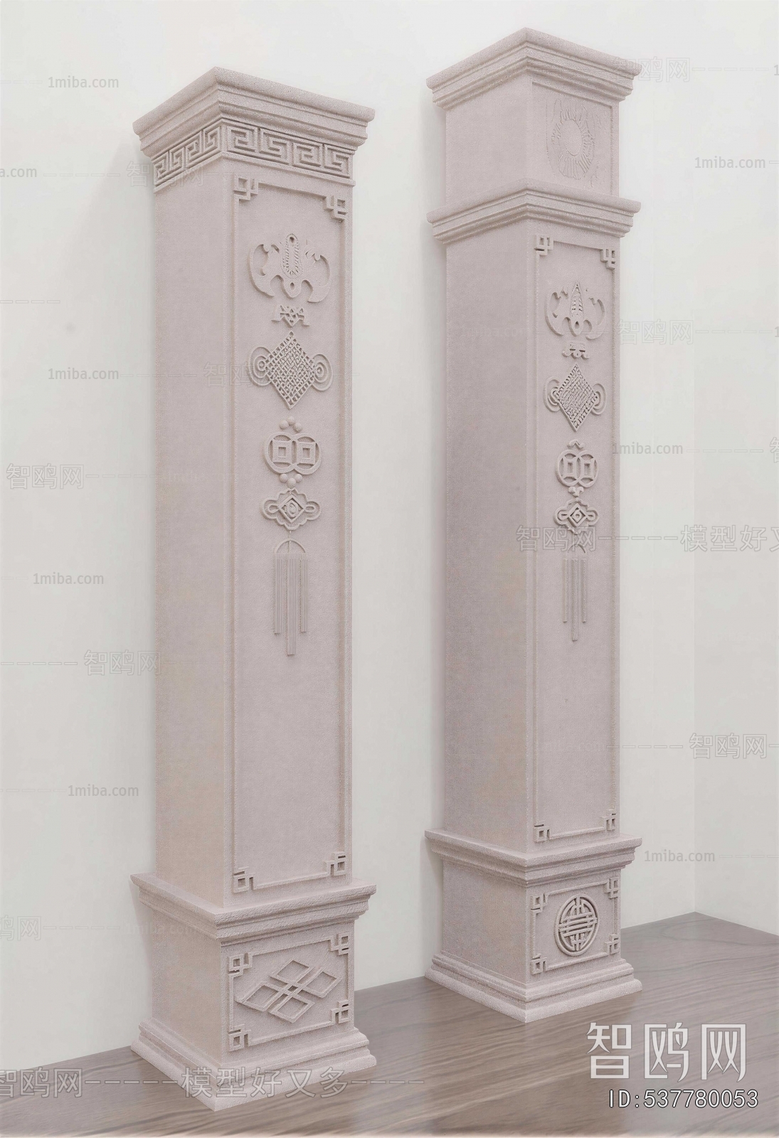 New Chinese Style Roman Pillar