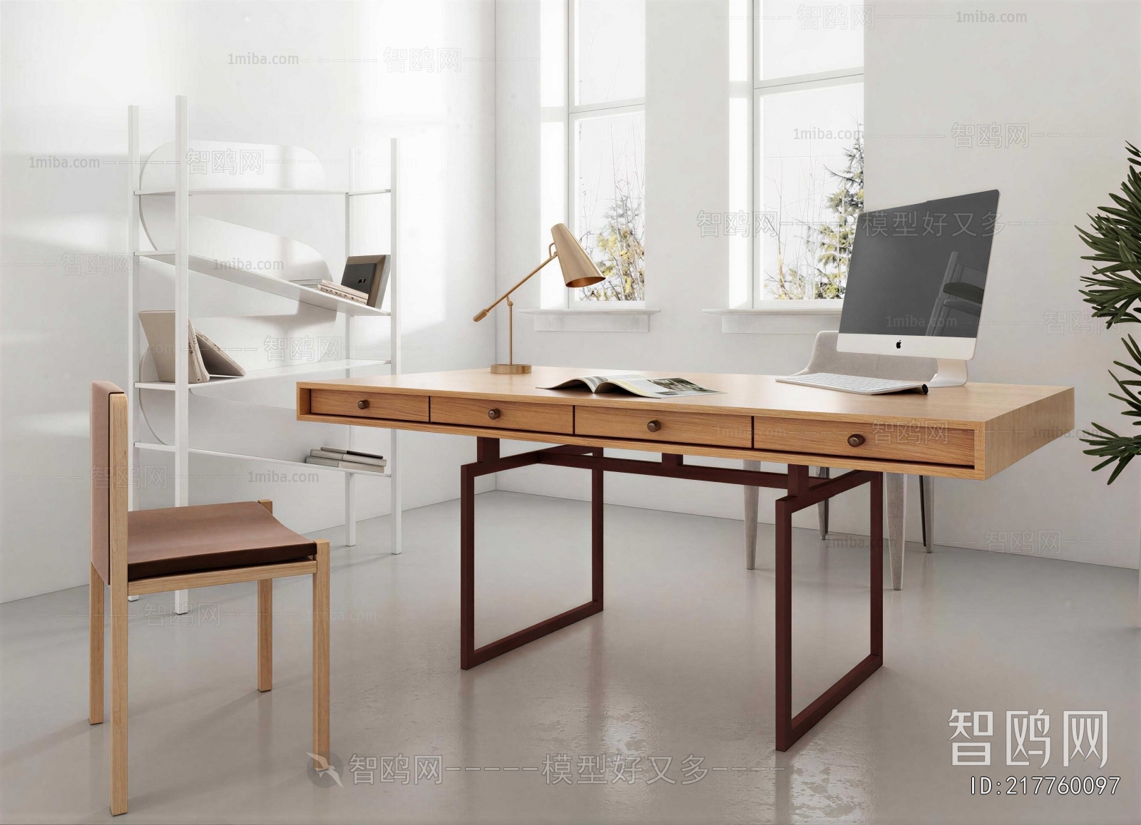 Modern Computer Desk And Chair