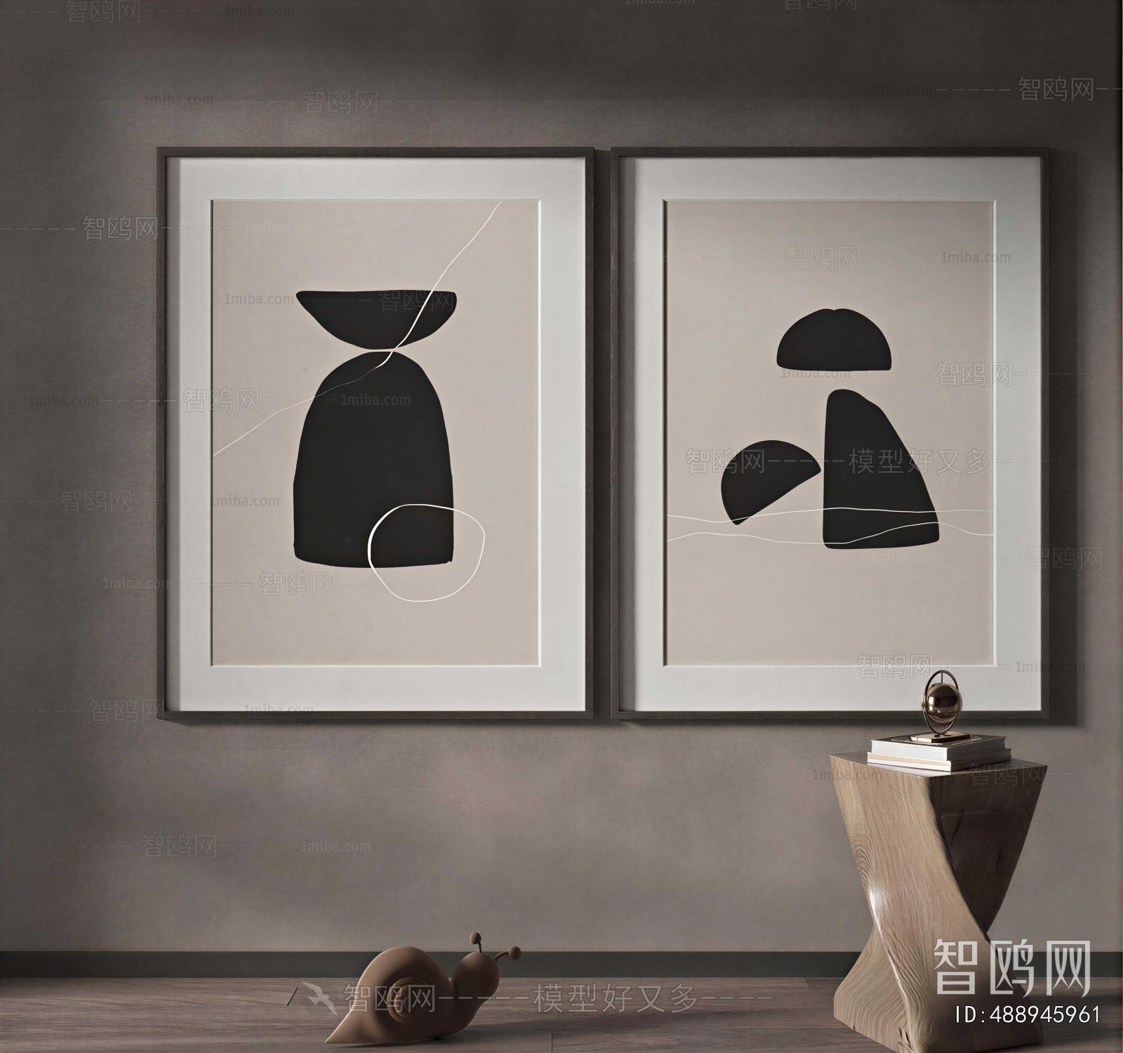 Wabi-sabi Style Painting