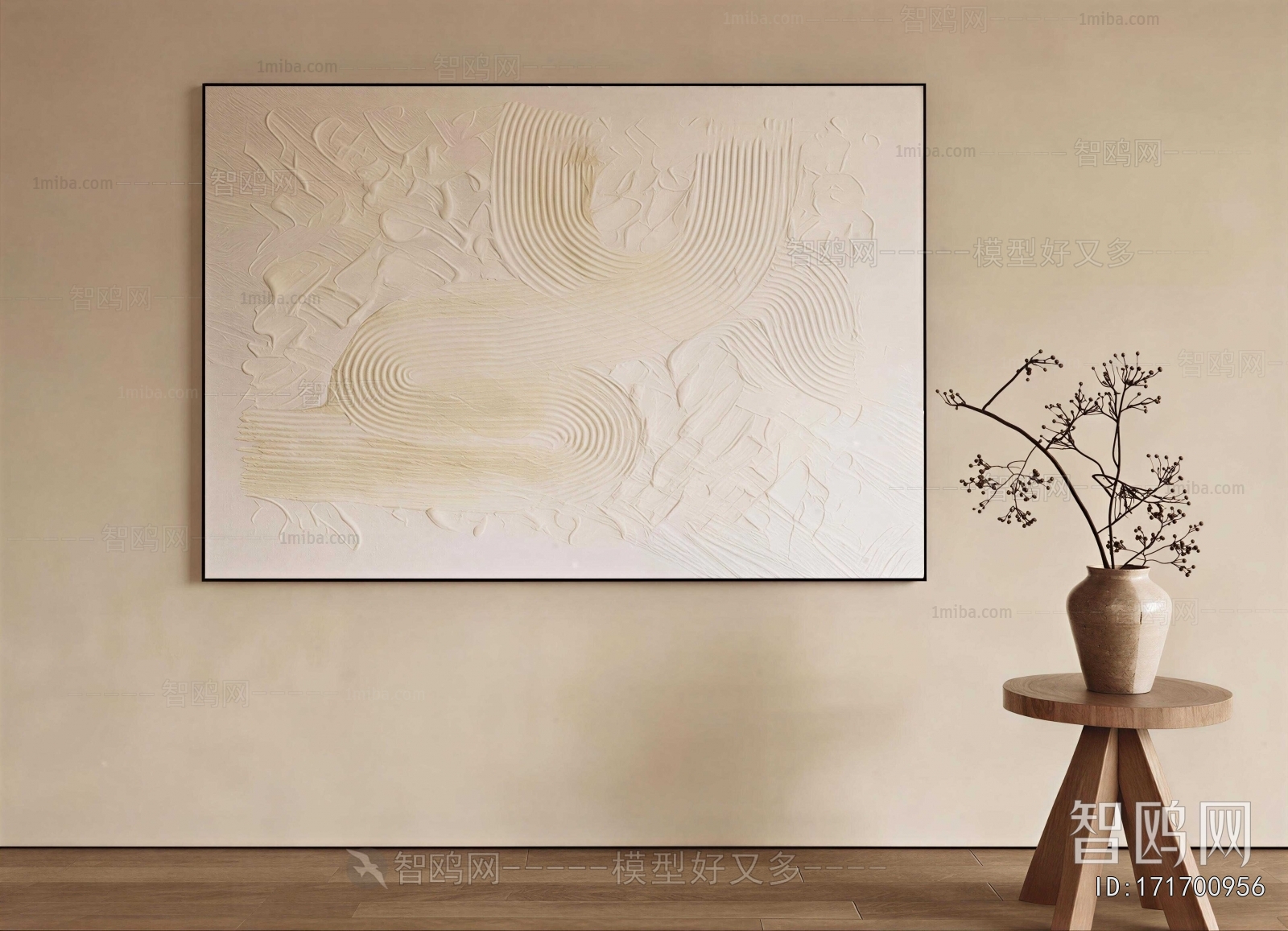 Wabi-sabi Style Painting