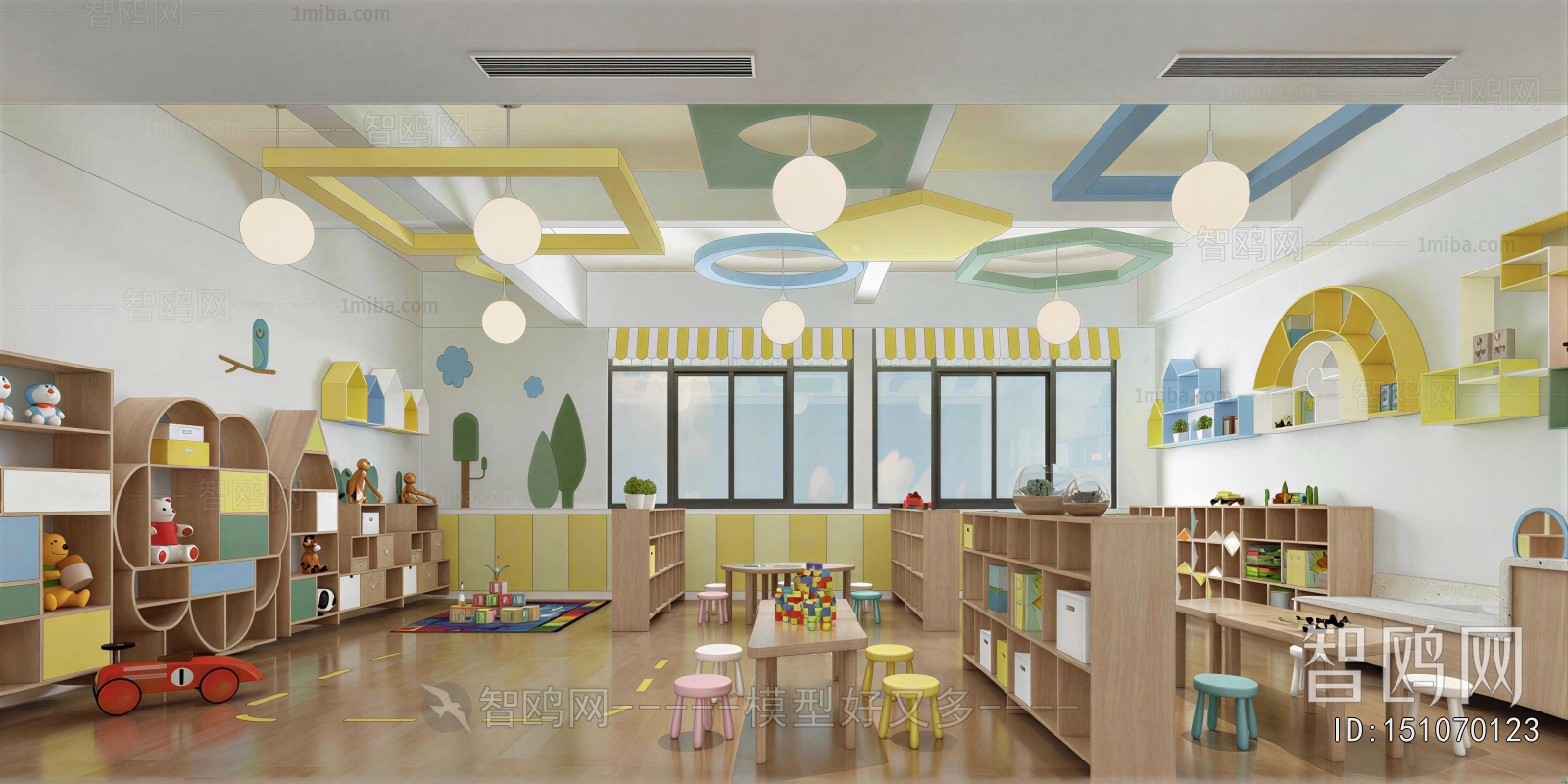 Modern Children's Playroom
