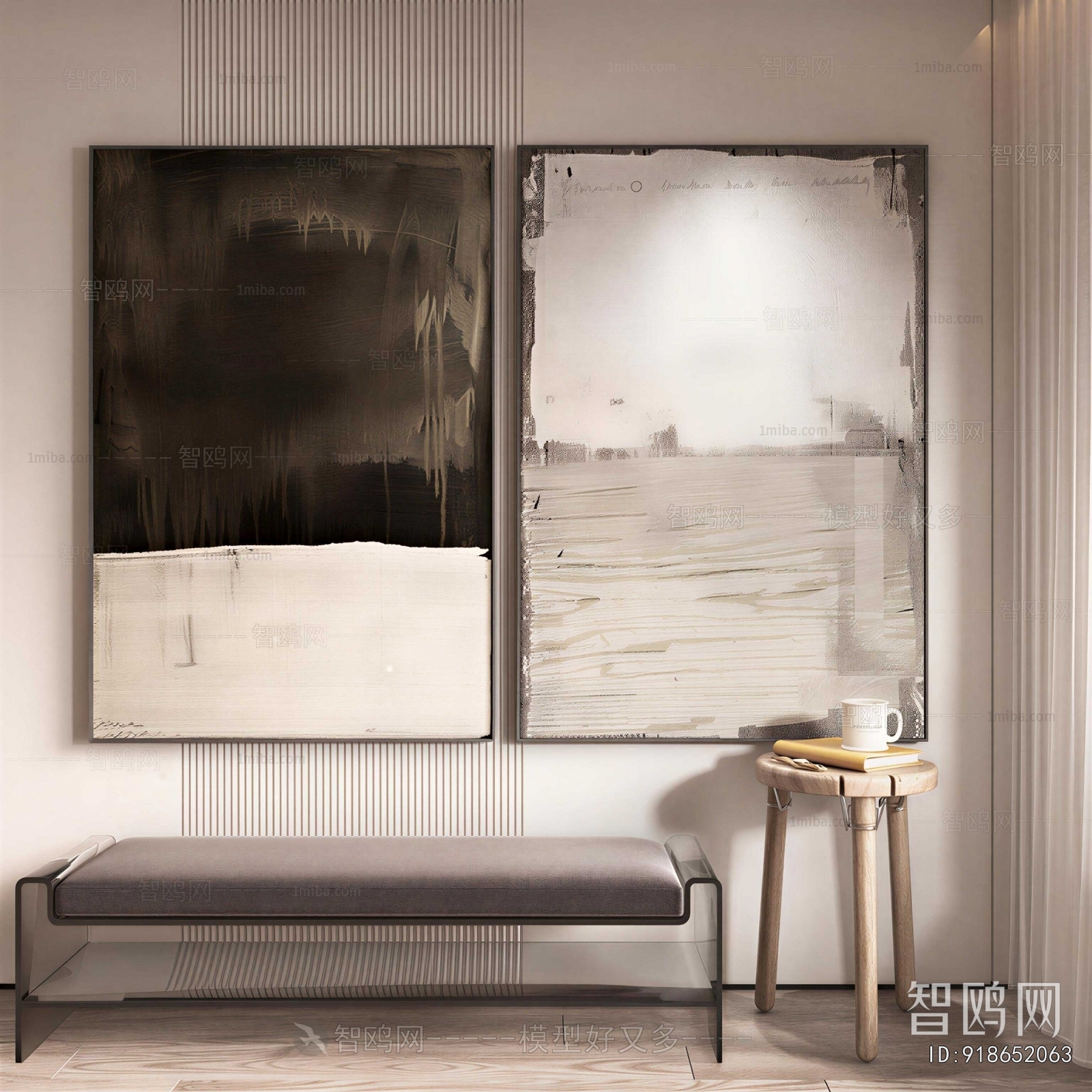 Wabi-sabi Style Painting