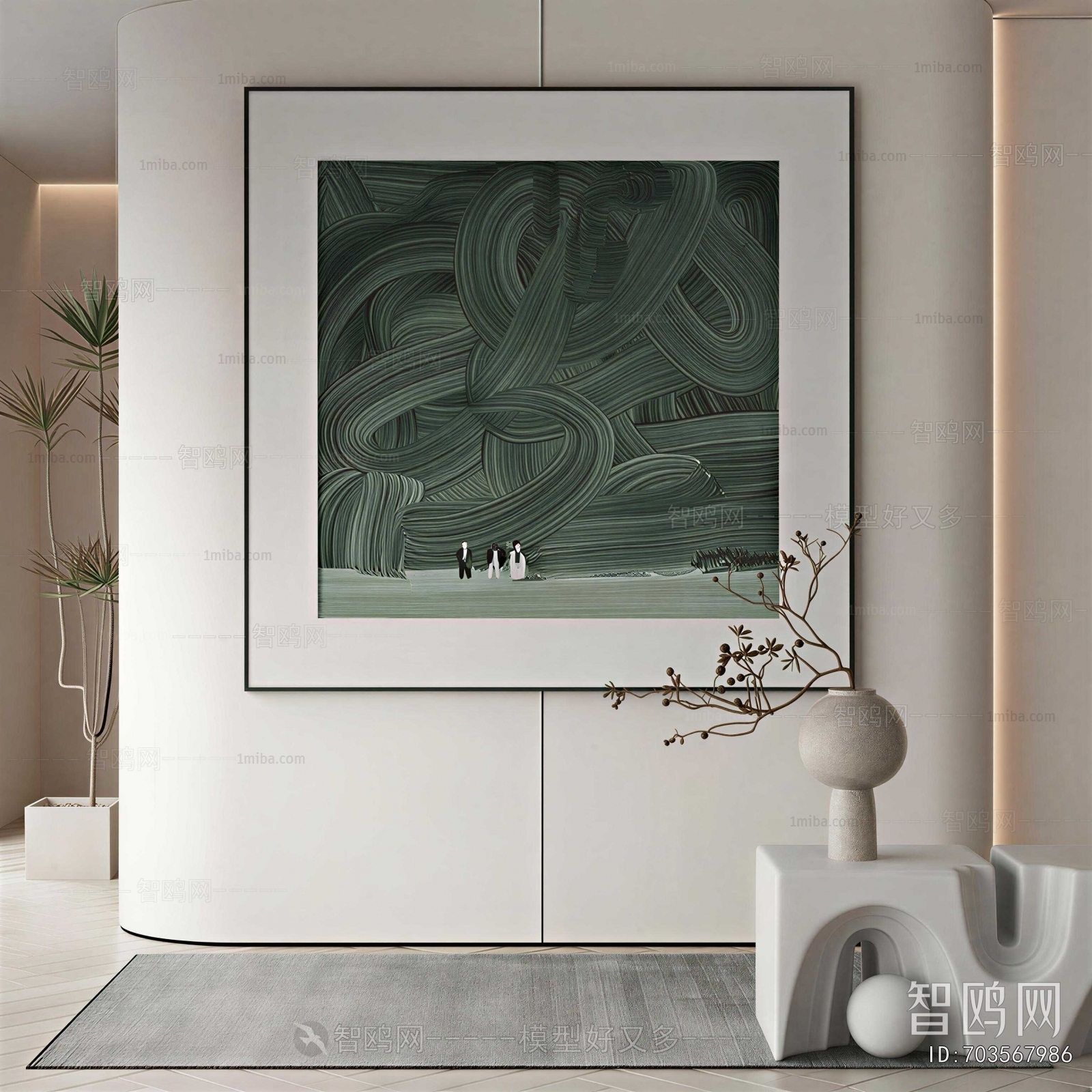 Wabi-sabi Style Painting