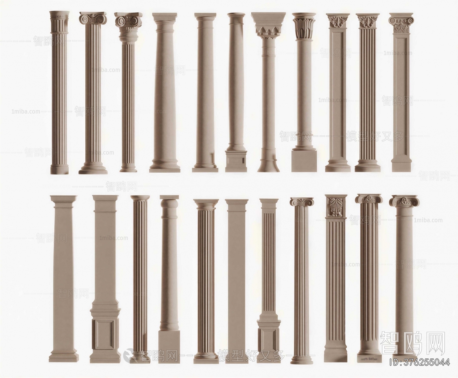 European Style Roman Pillar