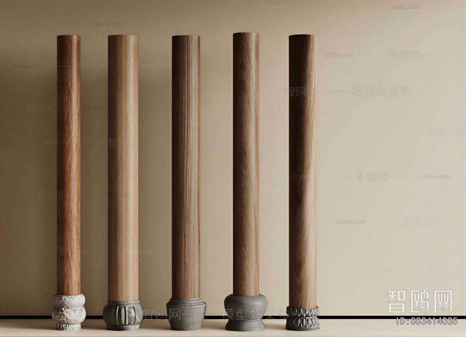 New Chinese Style Column