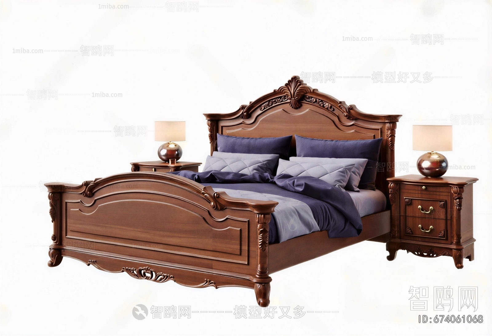 American Style Double Bed
