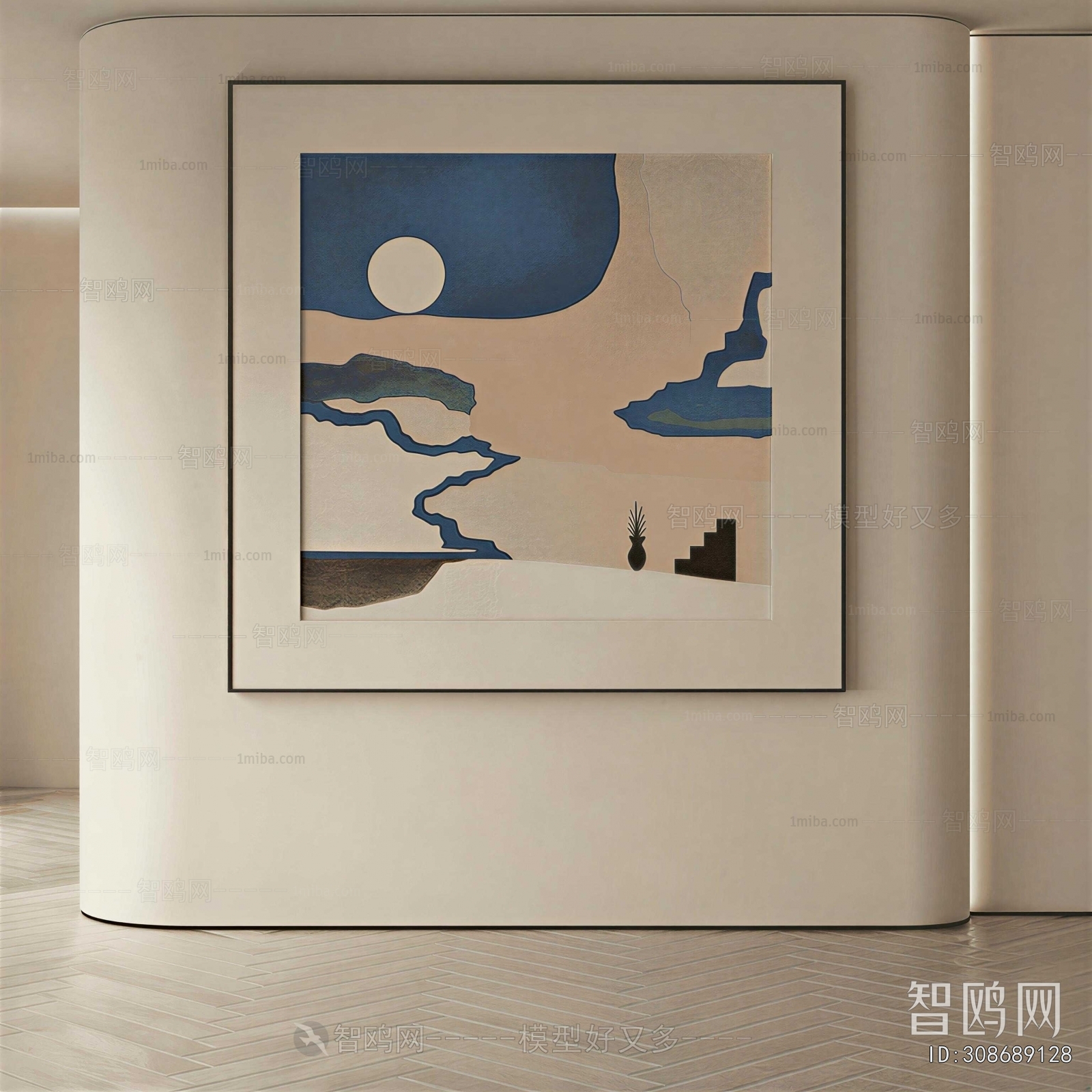Wabi-sabi Style Painting
