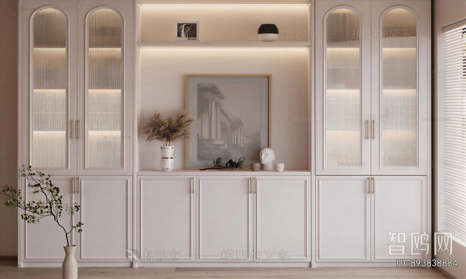 French Style Bookcase