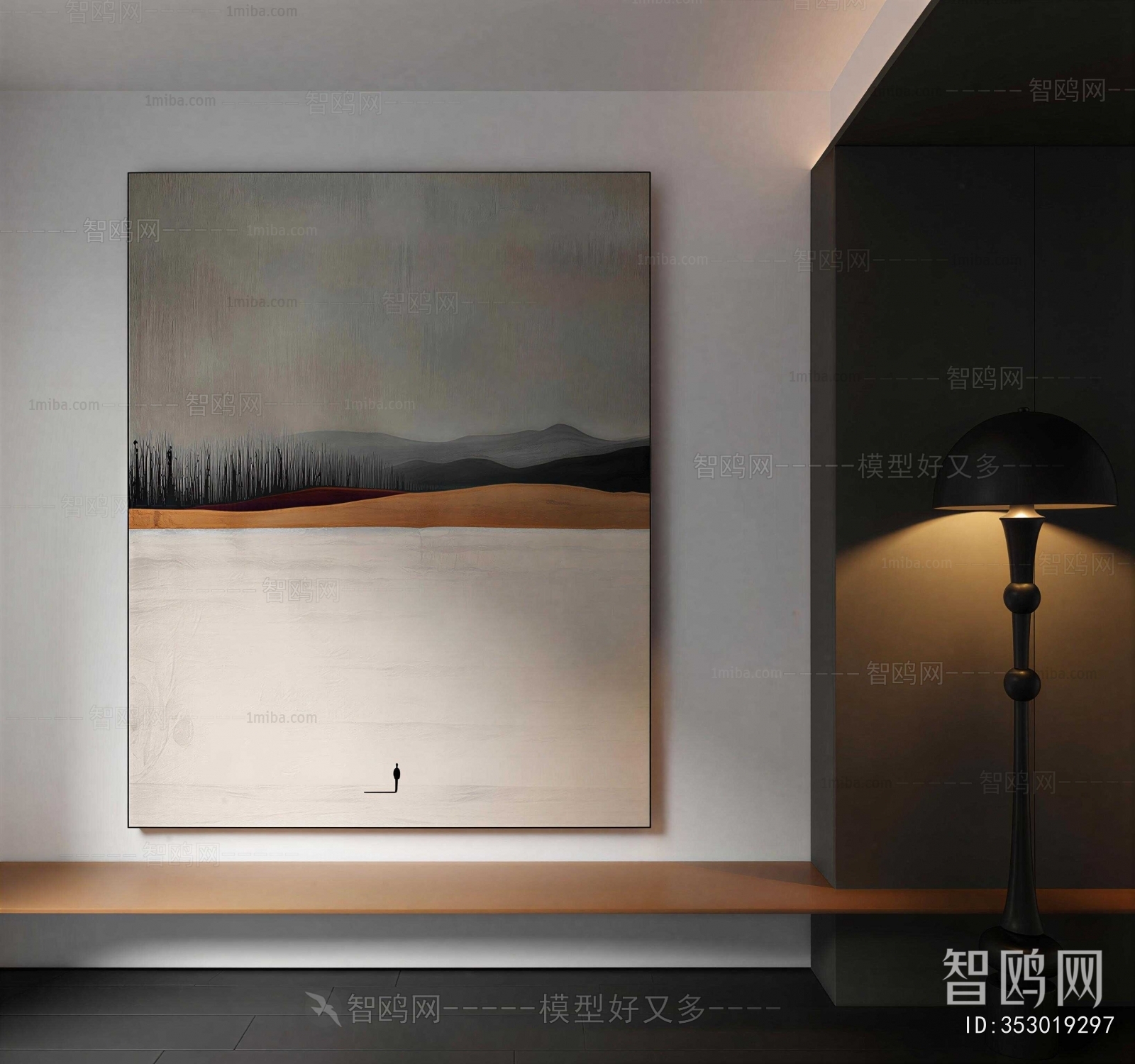 Wabi-sabi Style Painting