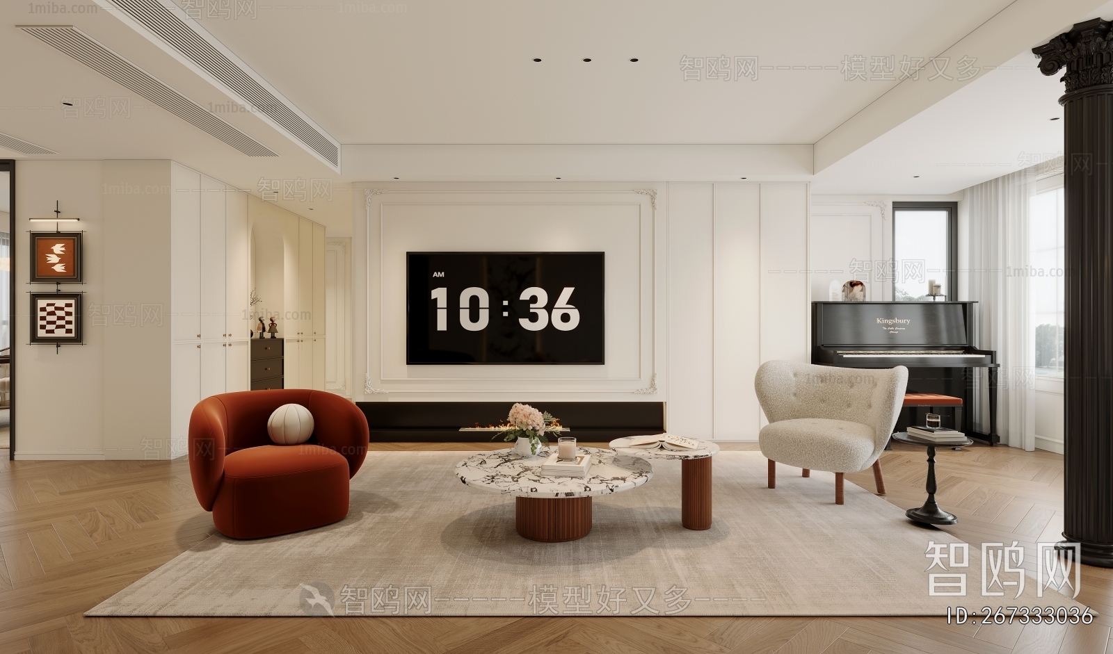 French Style A Living Room