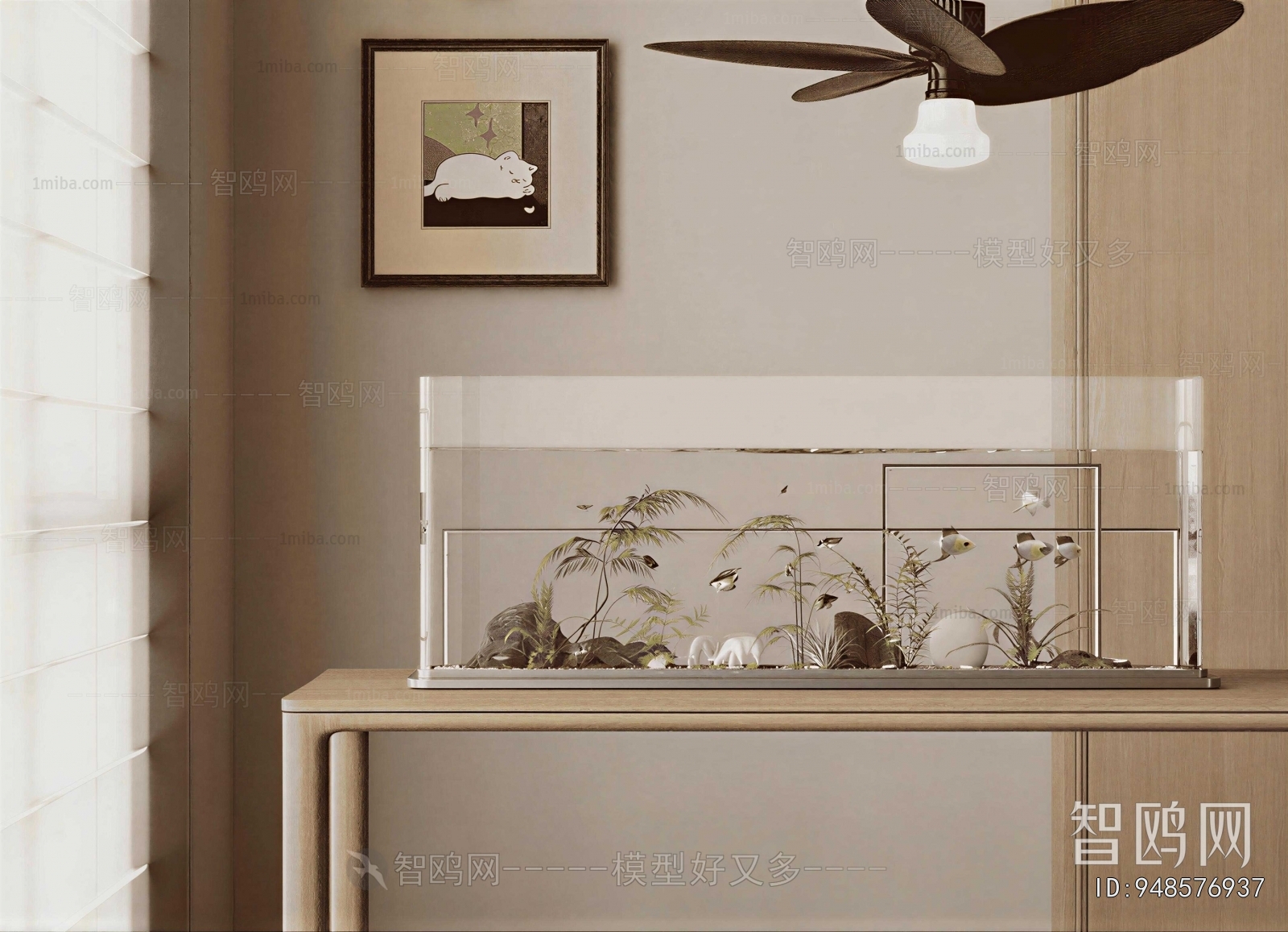 Japanese Style Fish Tank