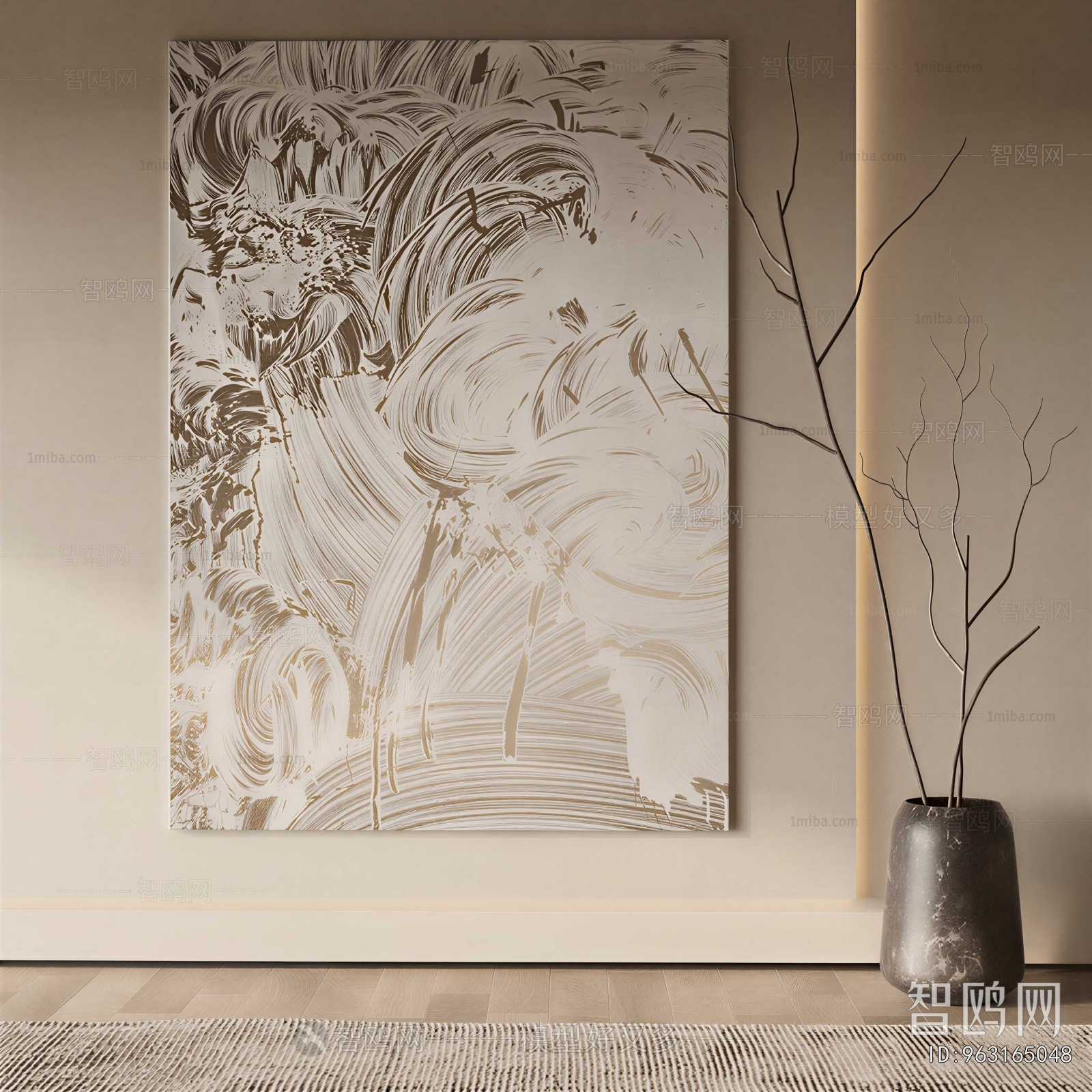 Wabi-sabi Style Painting