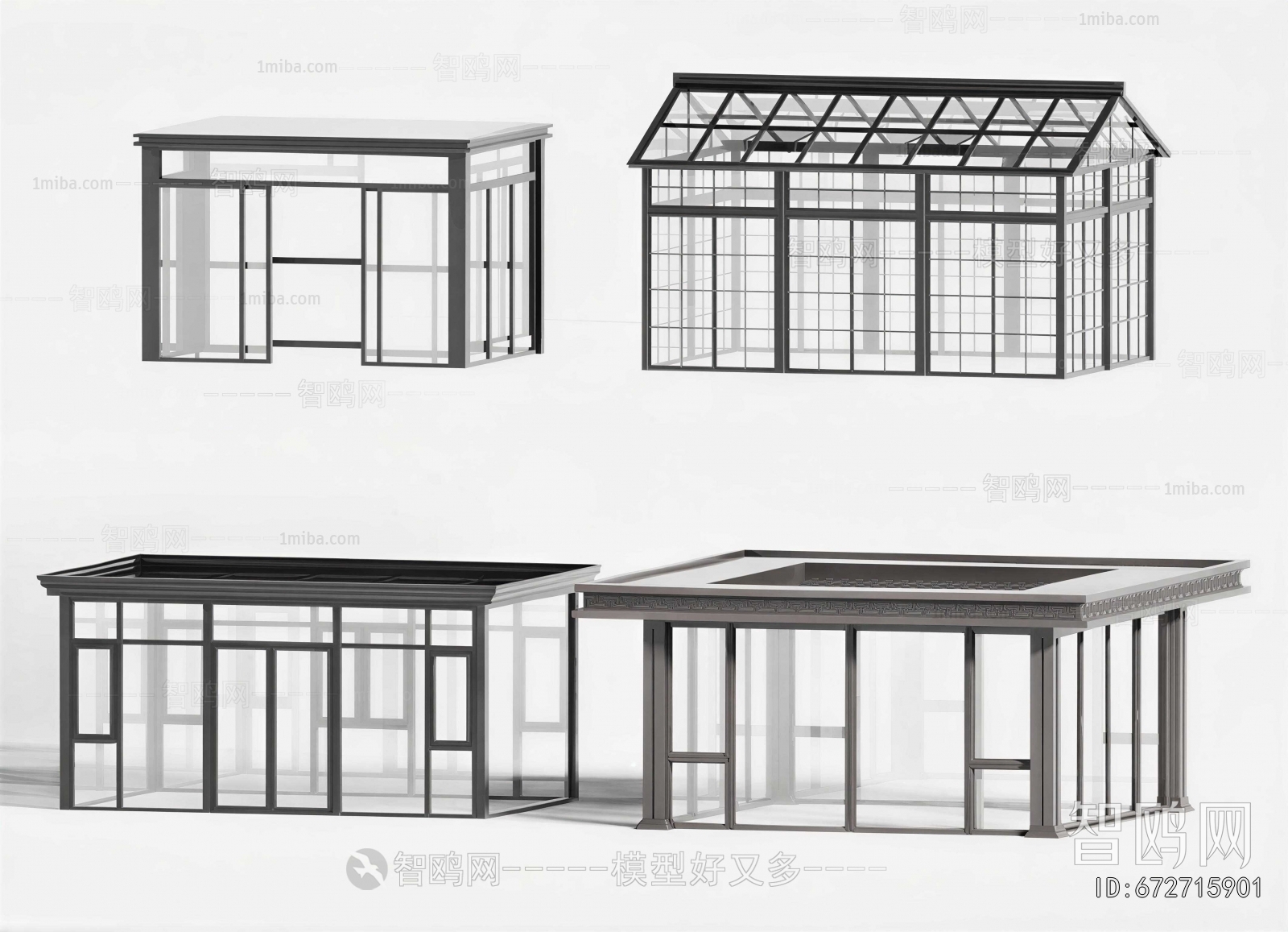 Modern Glass Sunshine Room