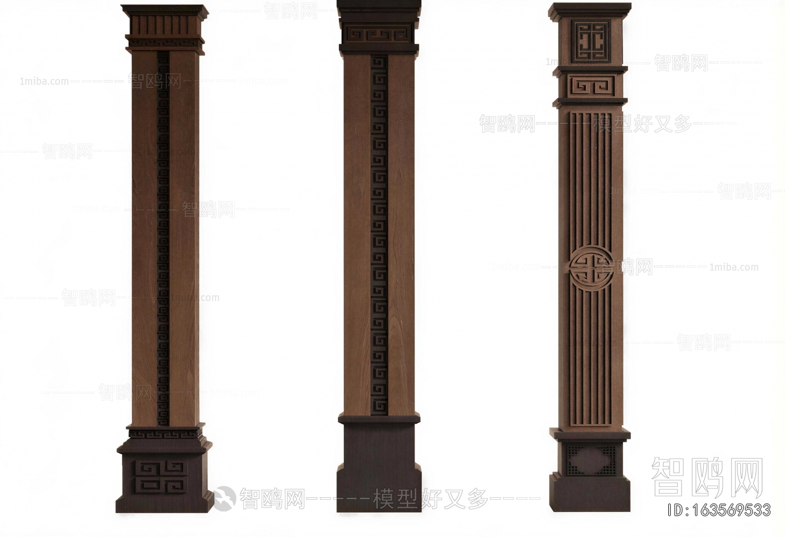 New Chinese Style Column