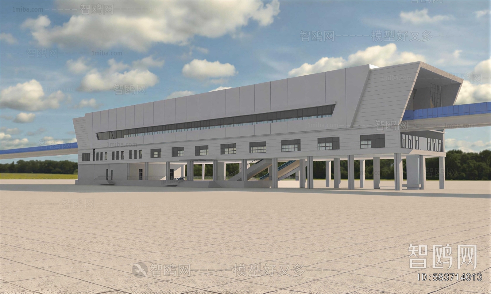 Modern Building Component