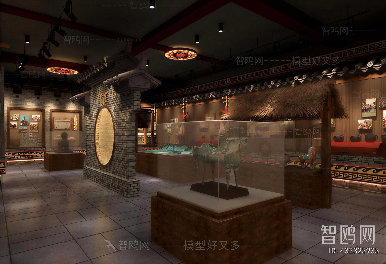 Chinese Style Exhibition Hall