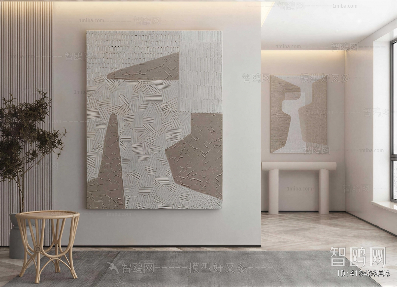 Wabi-sabi Style Painting