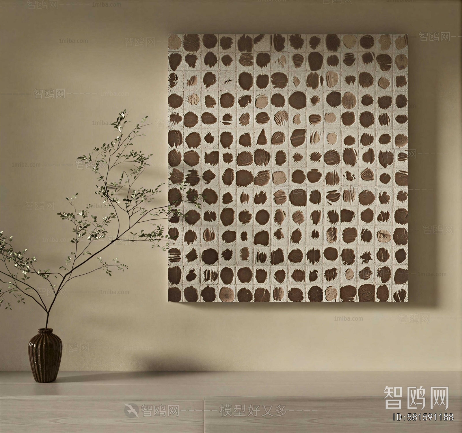 Wabi-sabi Style Painting