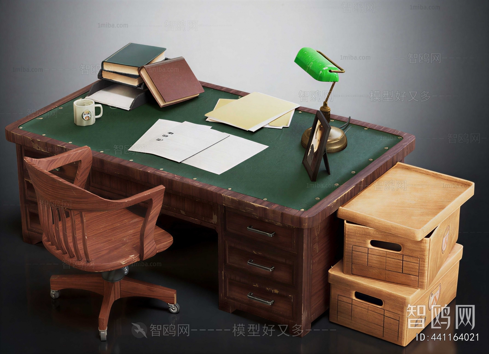 Modern Computer Desk And Chair