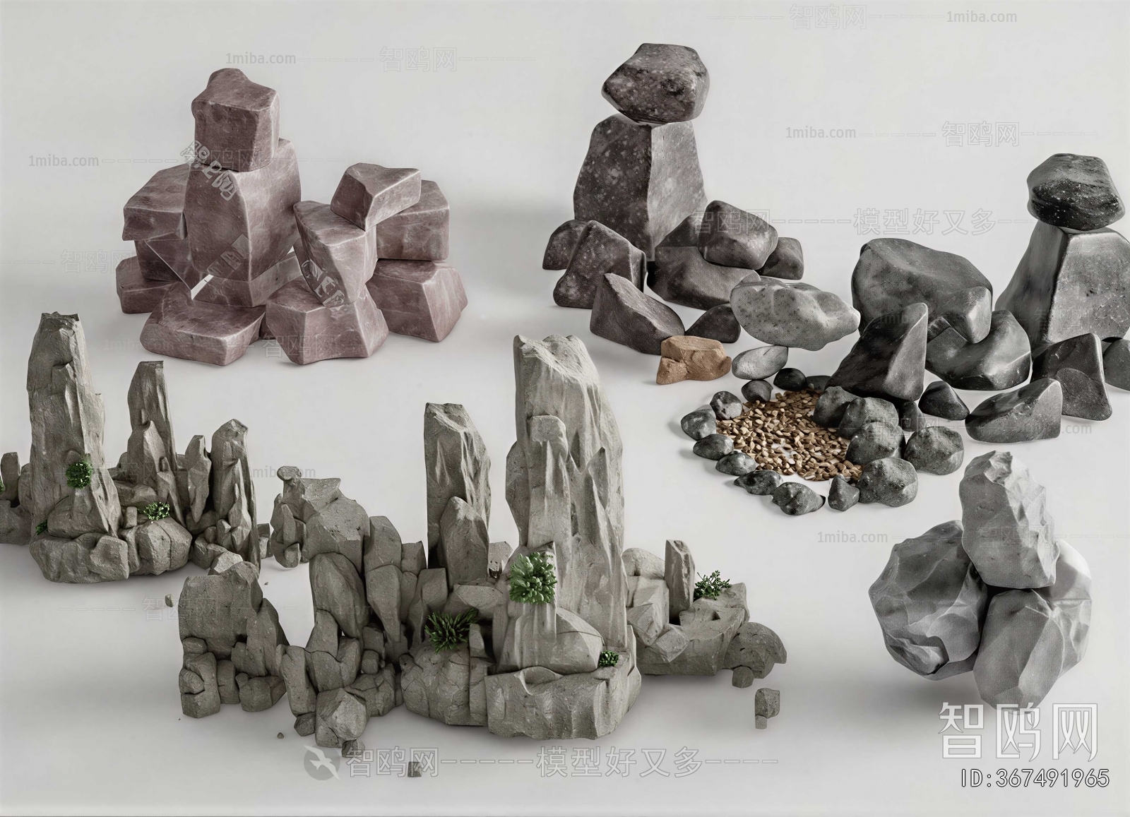 New Chinese Style Stone