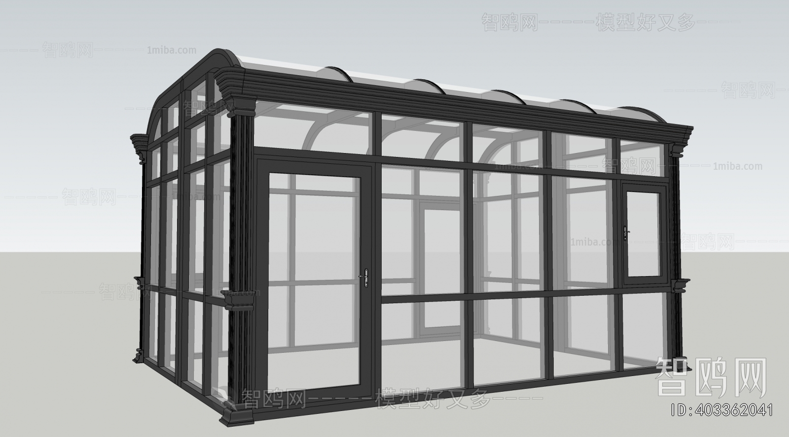 Modern Glass Sunshine Room