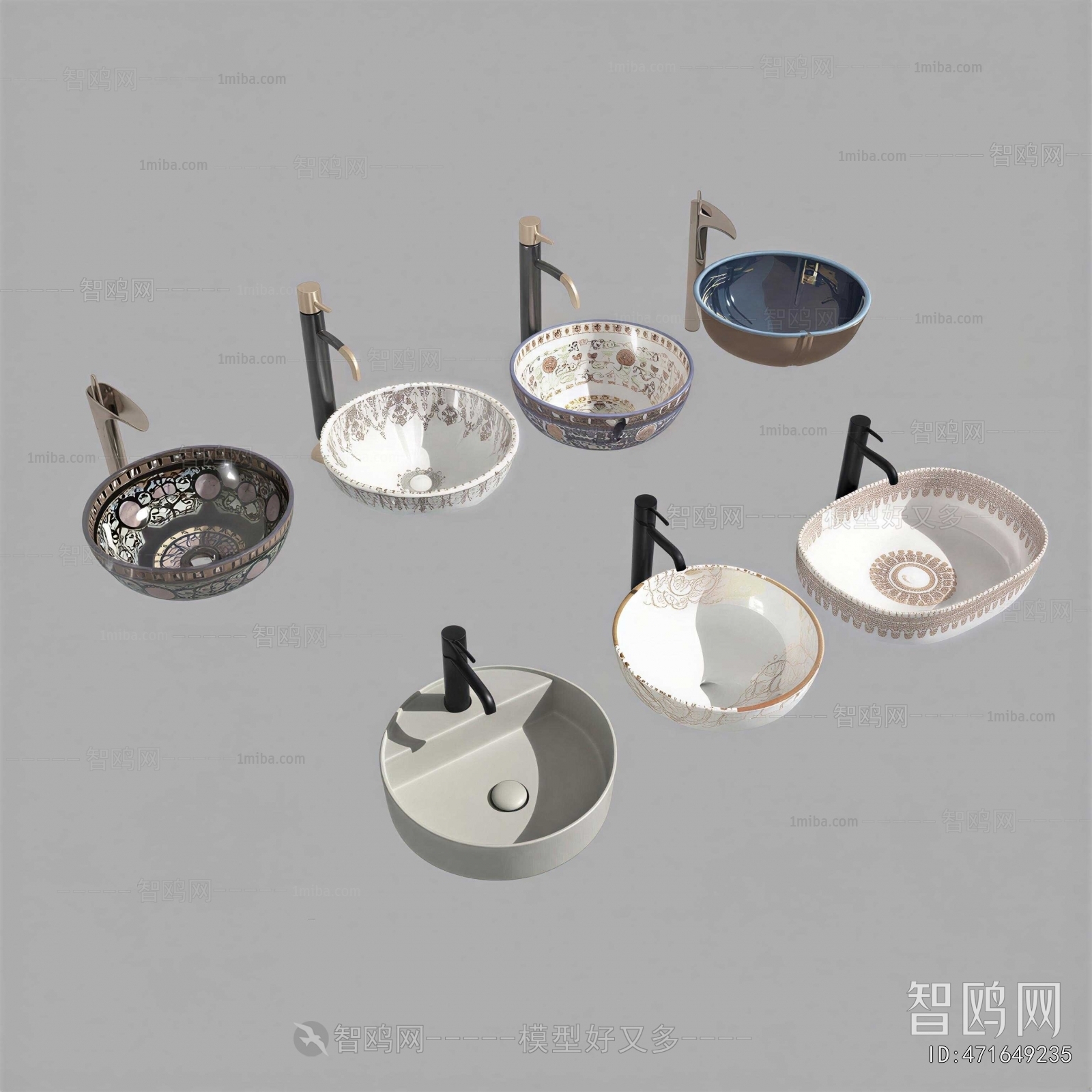 New Chinese Style Basin