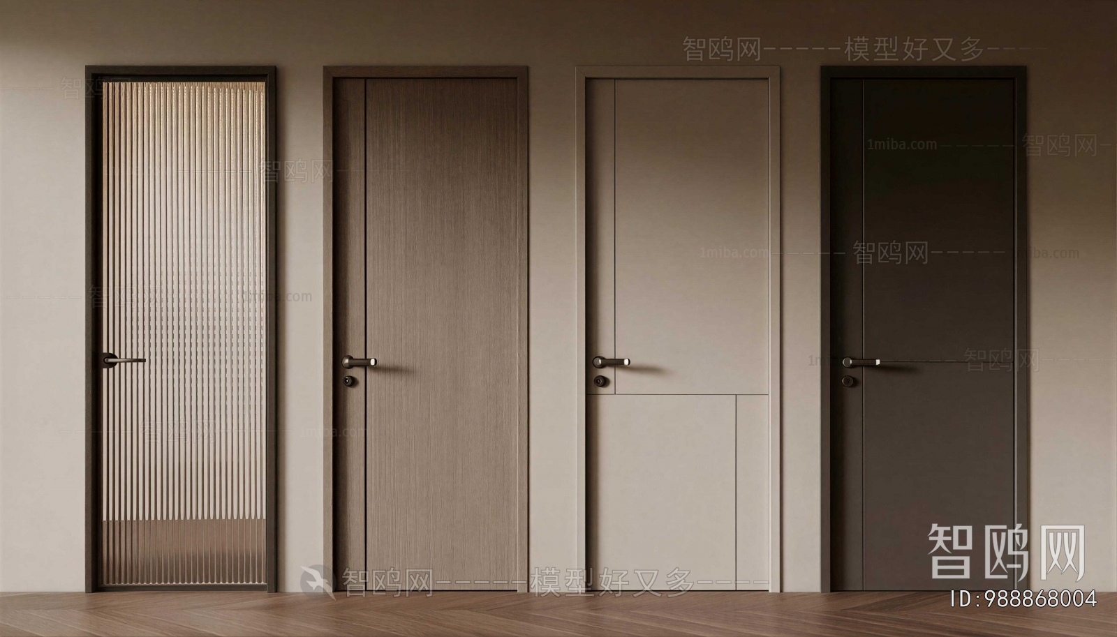 Modern Single Door