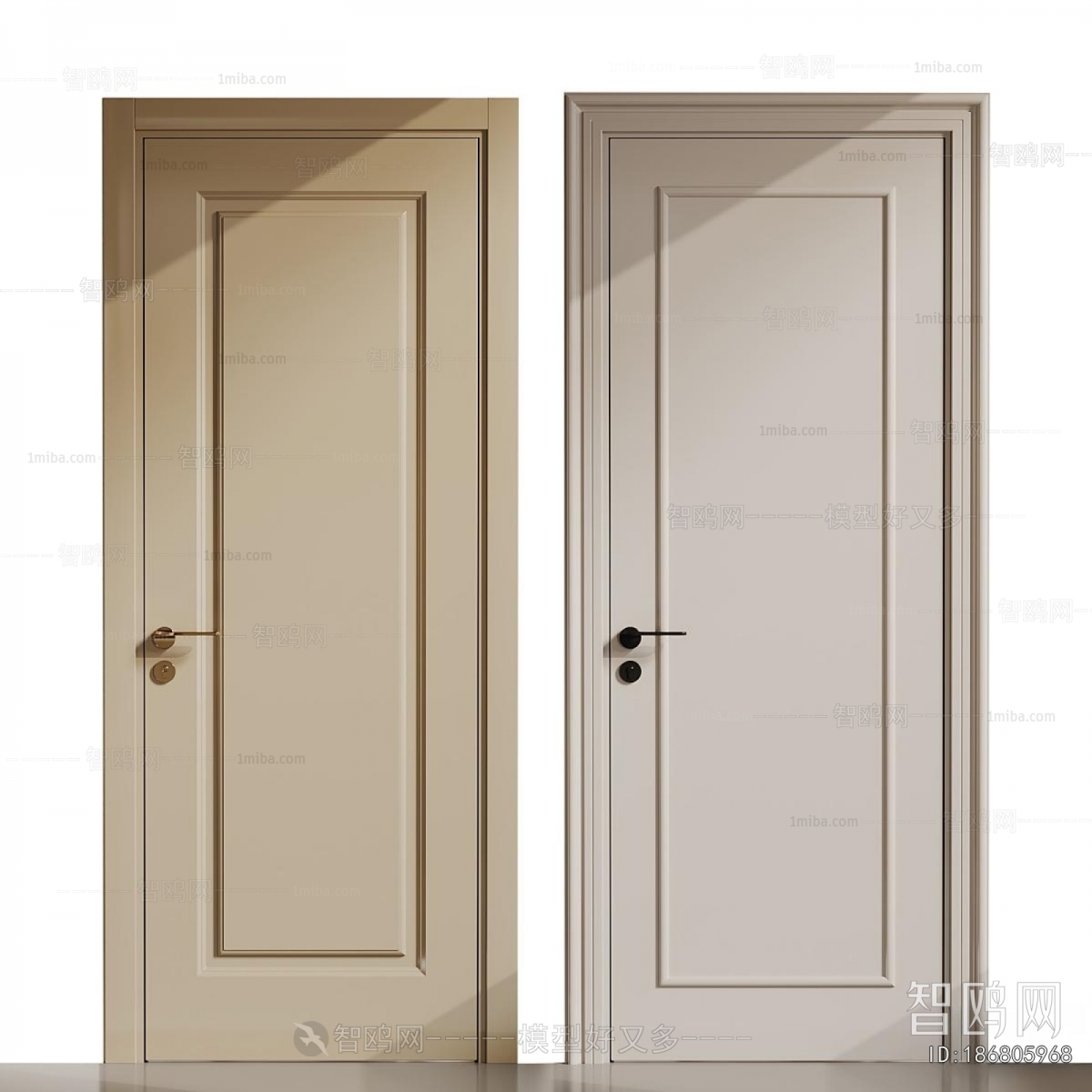Modern Single Door