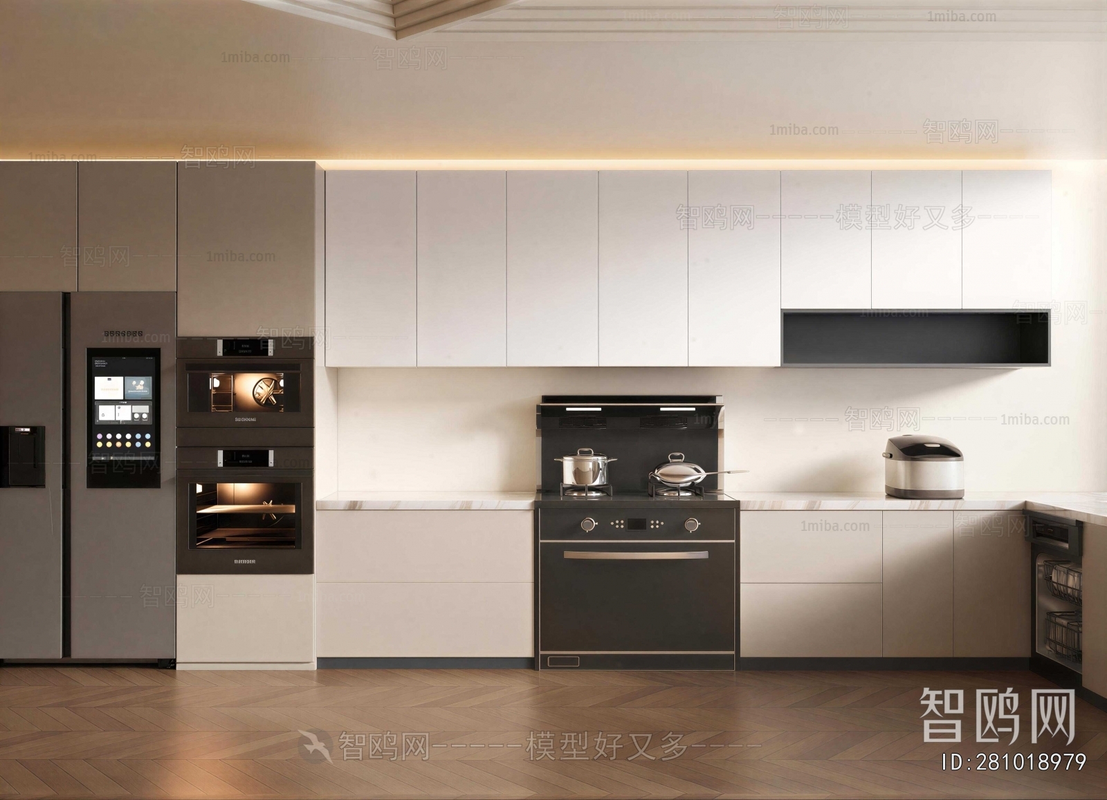 Modern The Kitchen
