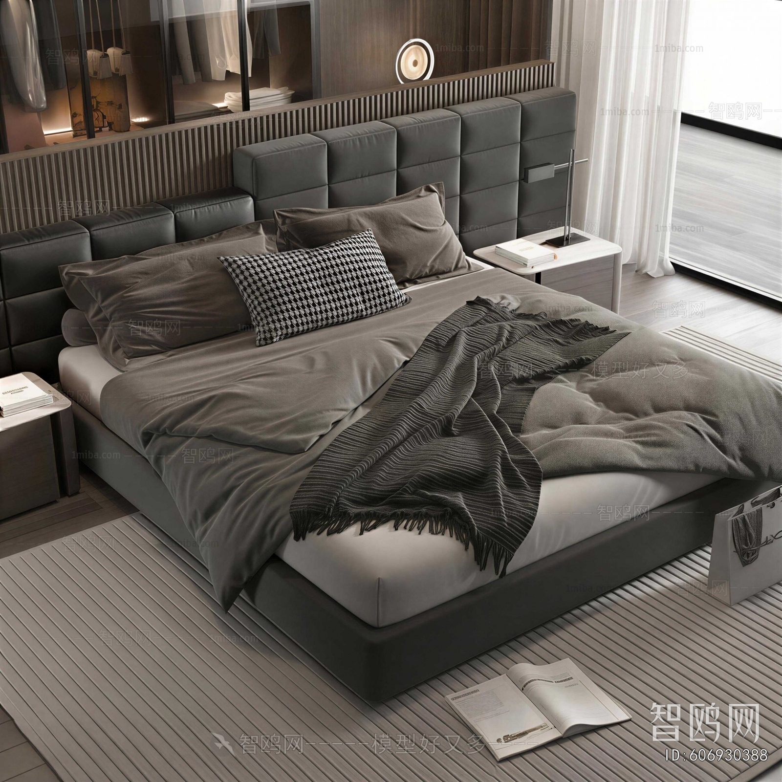 Modern Double Bed