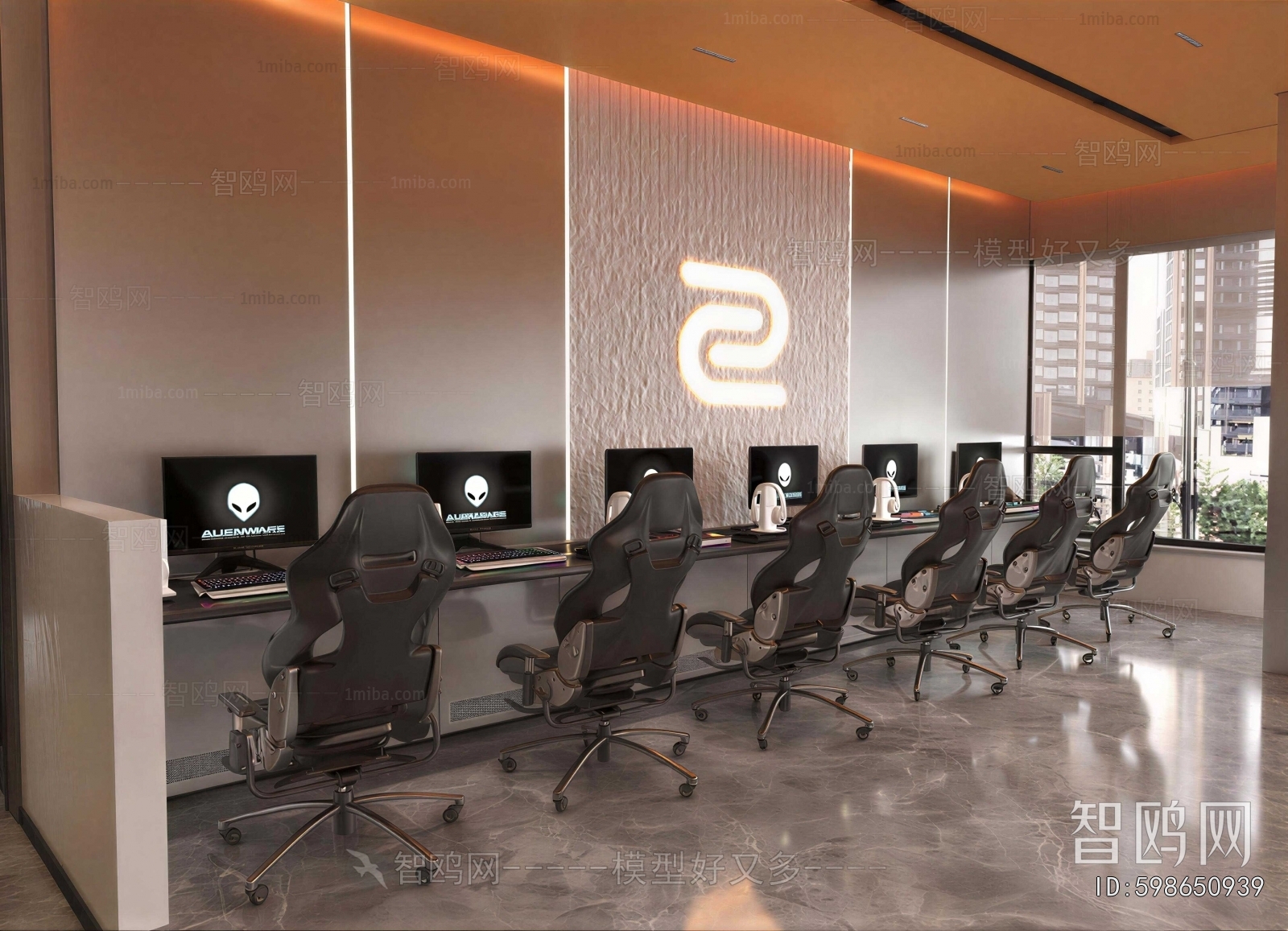 Modern Internet Cafe