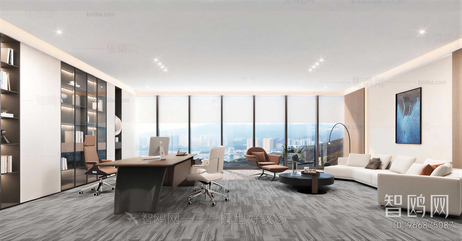 Modern Manager's Office