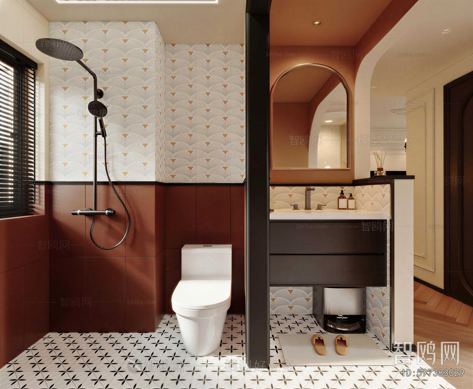 French Style TOILET