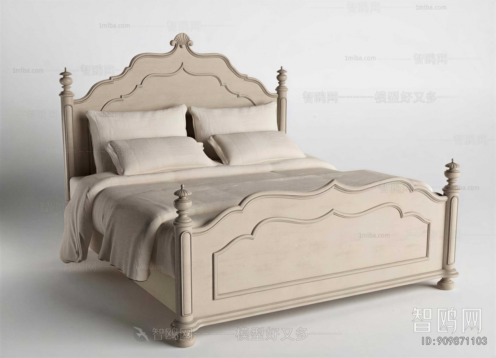 French Style Double Bed