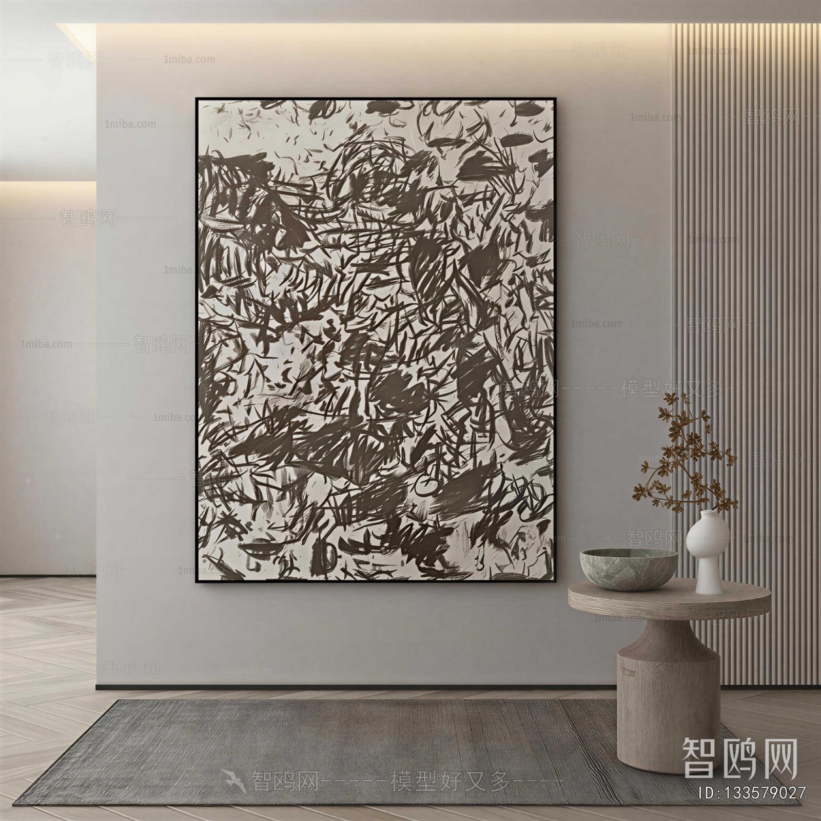 Wabi-sabi Style Painting