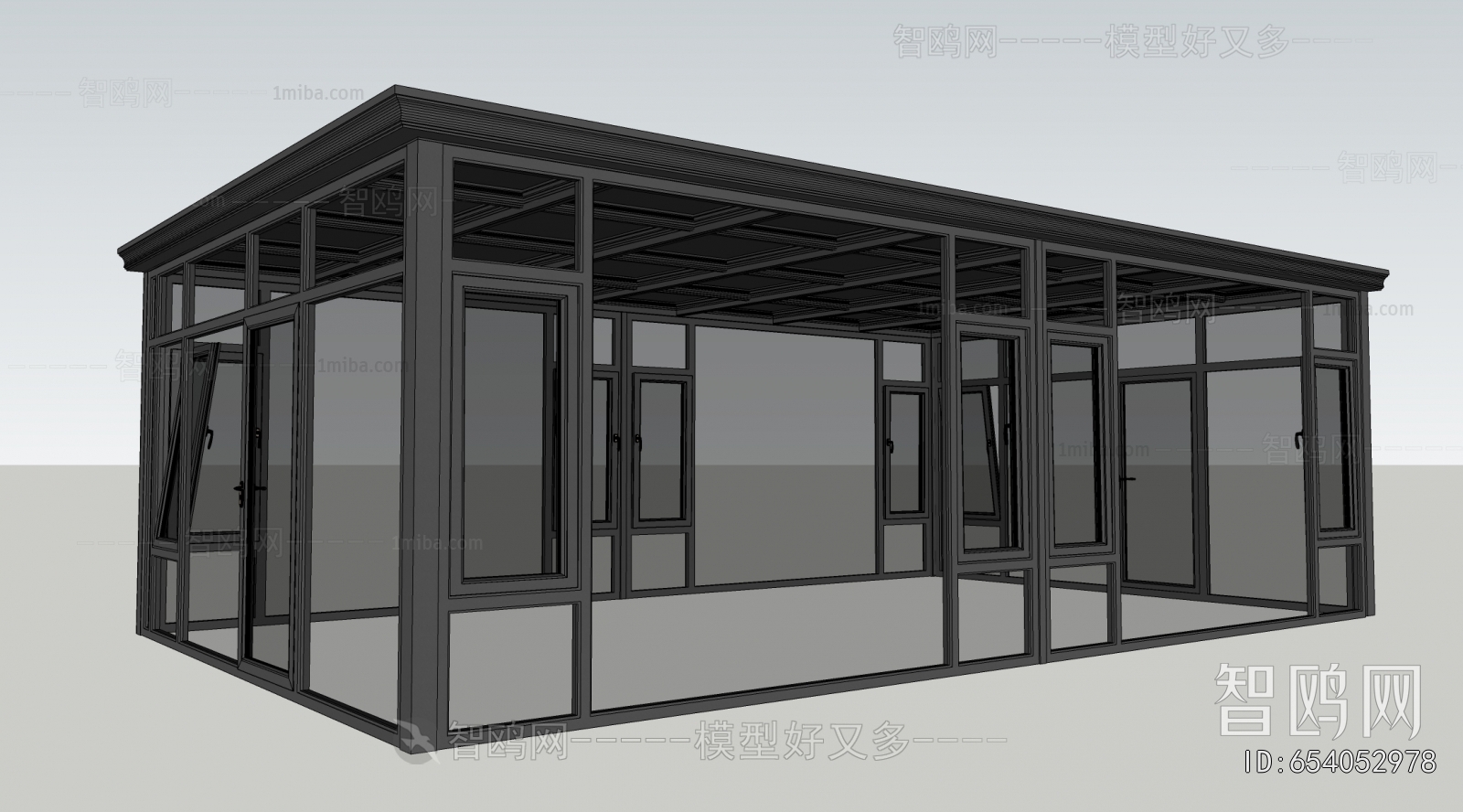 Modern Glass Sunshine Room