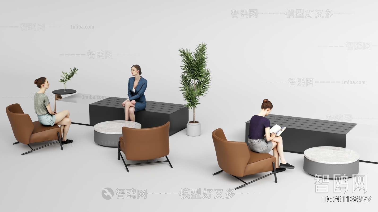 Modern Leisure Table And Chair