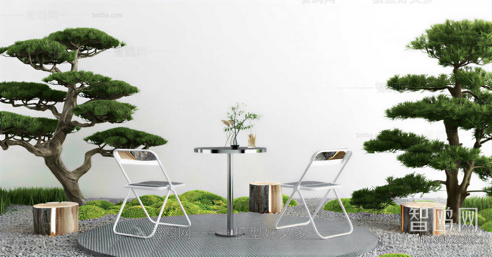 Modern Leisure Table And Chair