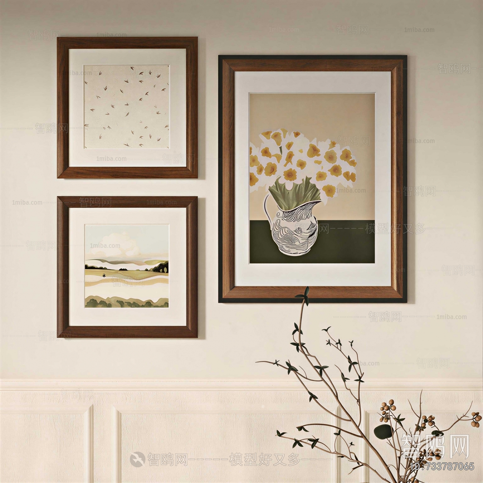 American Style Painting