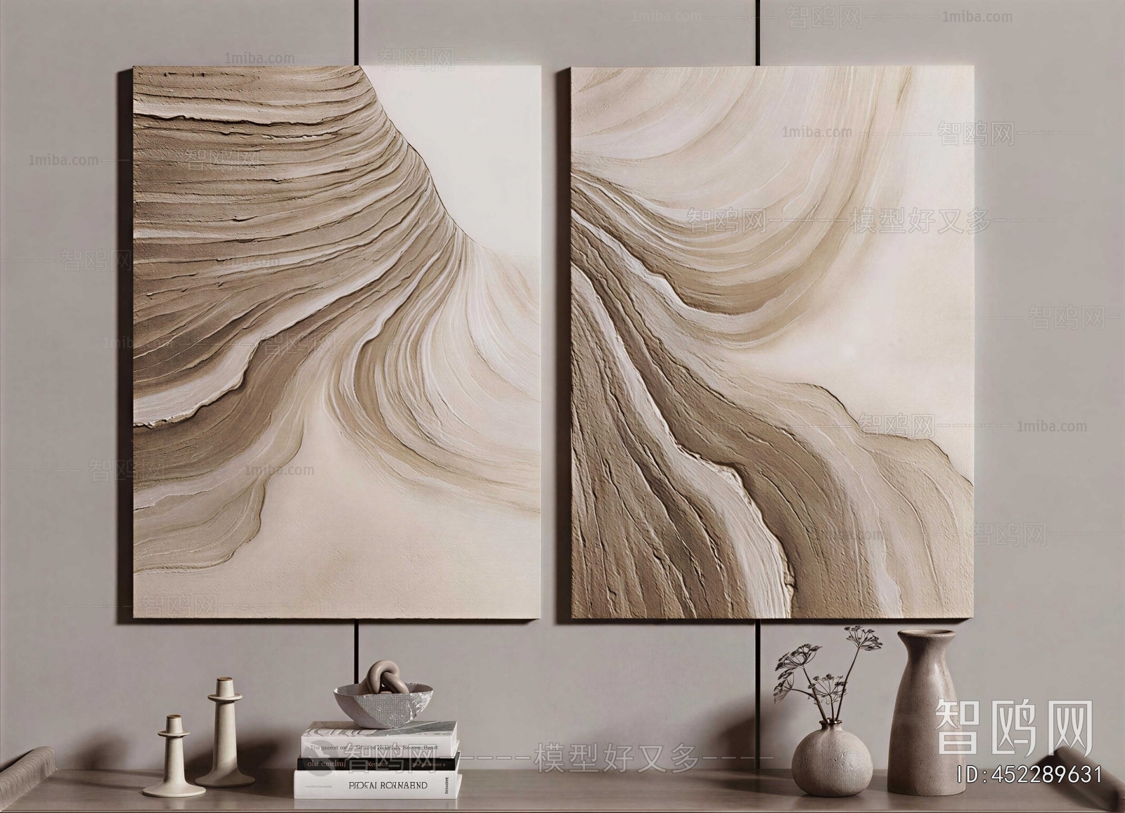 Wabi-sabi Style Painting