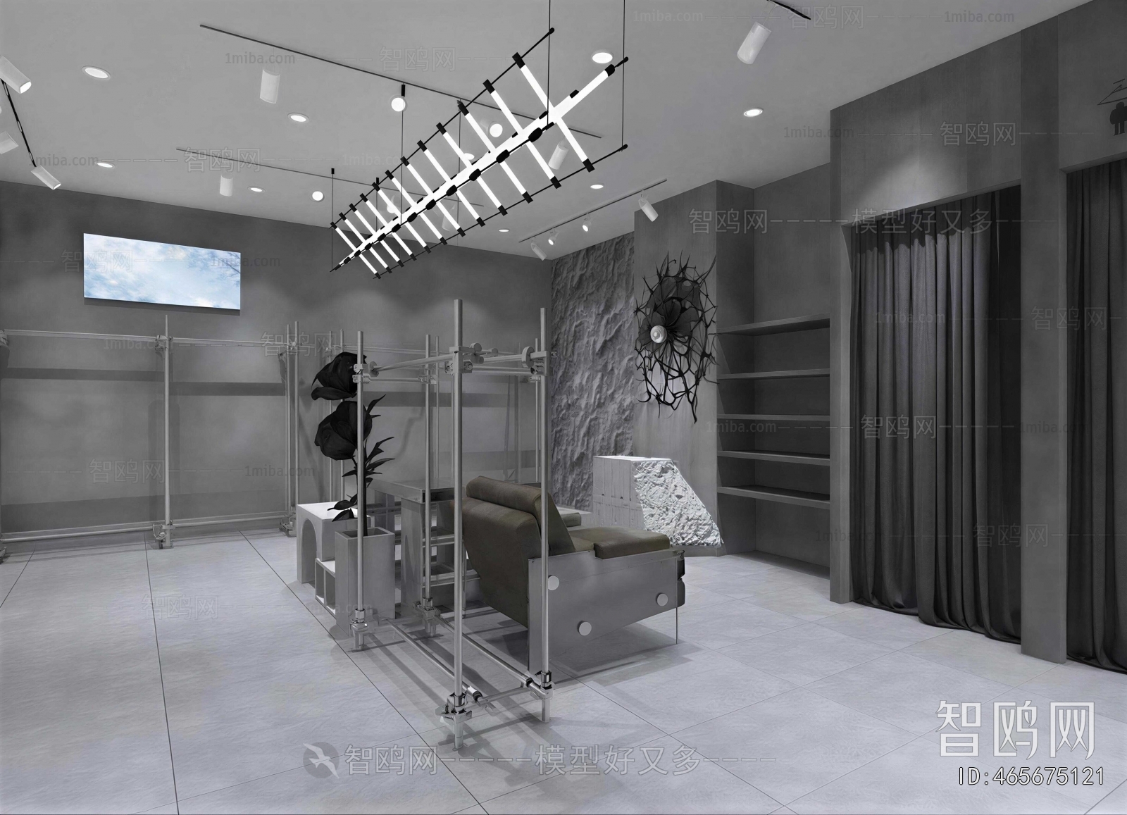 Modern Clothing Store