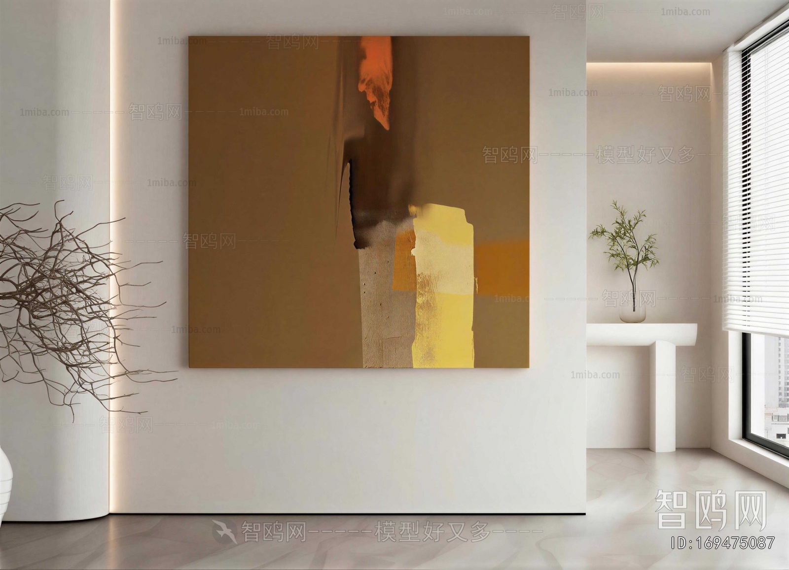 Wabi-sabi Style Painting
