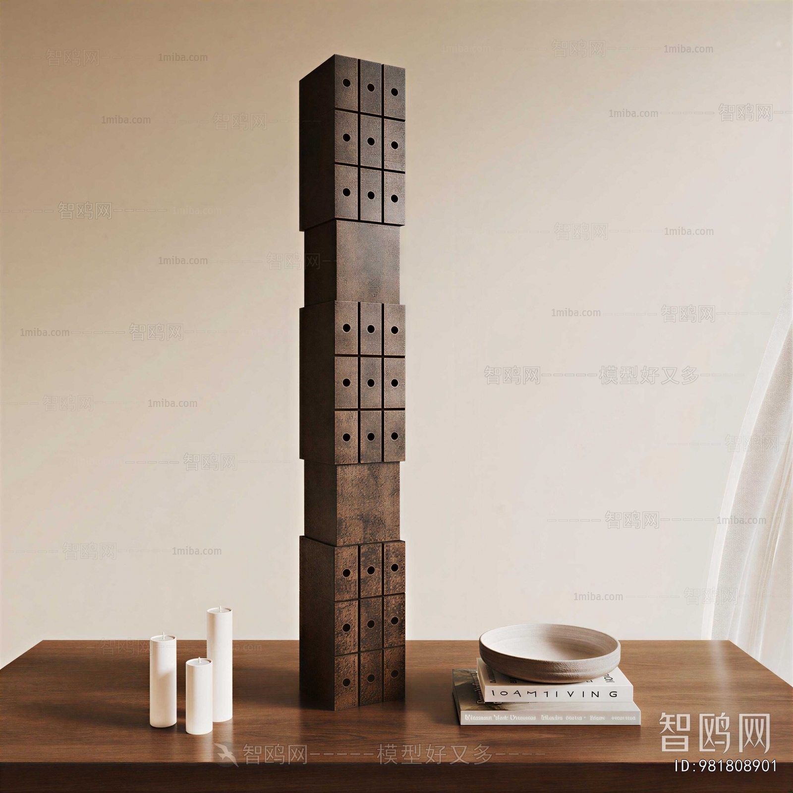 Wabi-sabi Style Sculpture