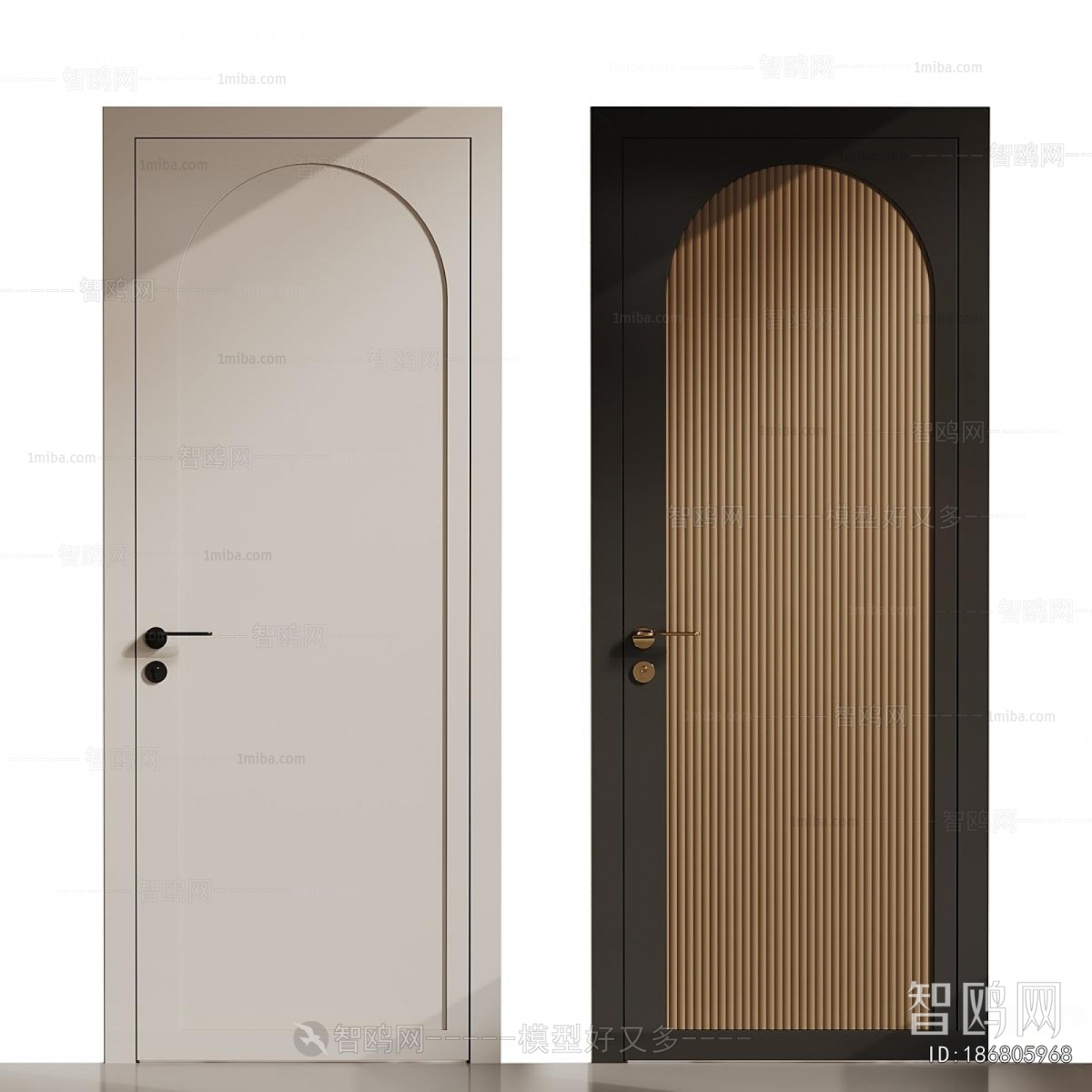 Modern Single Door