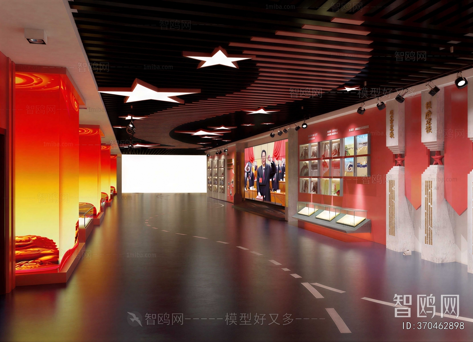 New Chinese Style Exhibition Hall