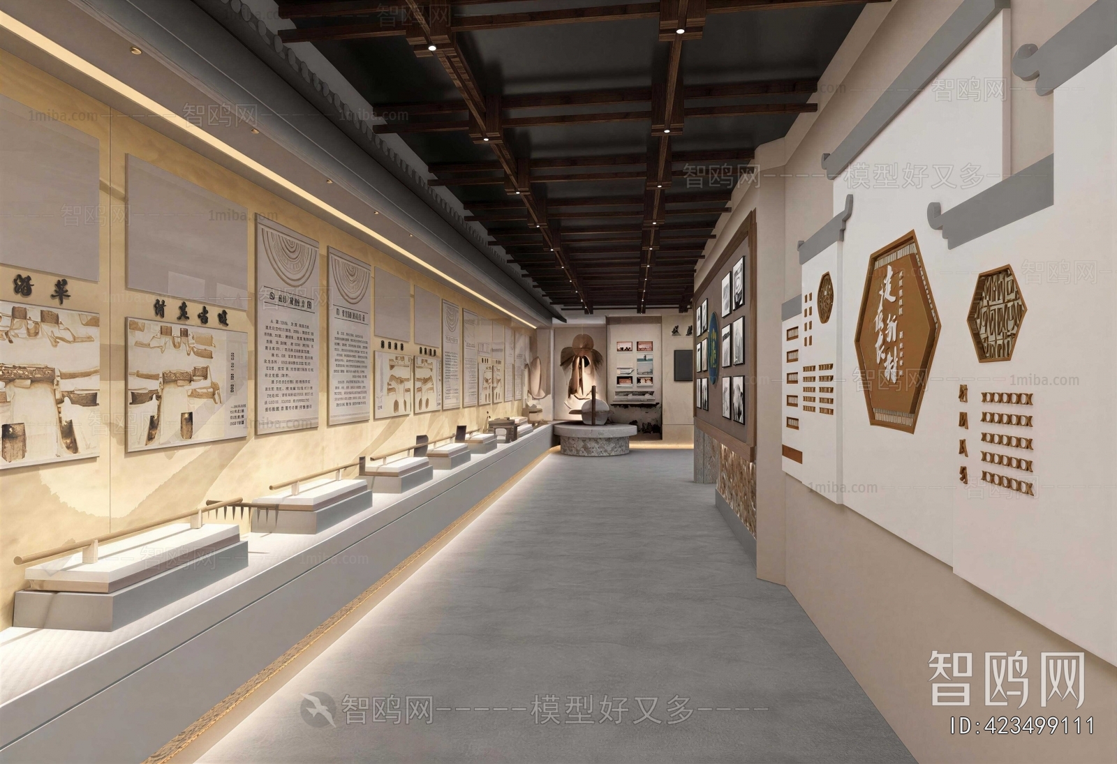 New Chinese Style Exhibition Hall