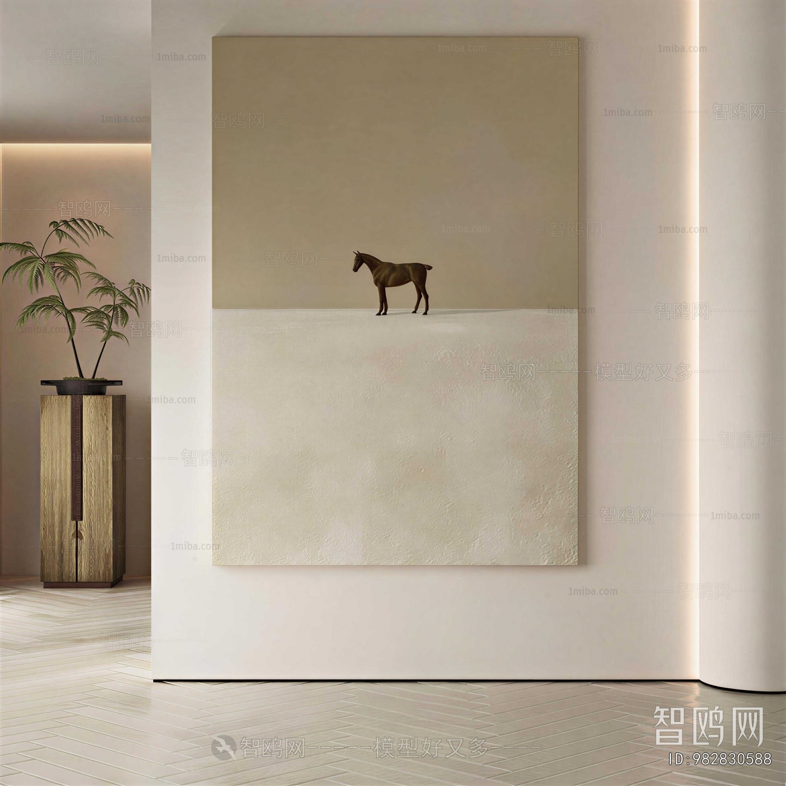 Wabi-sabi Style Painting