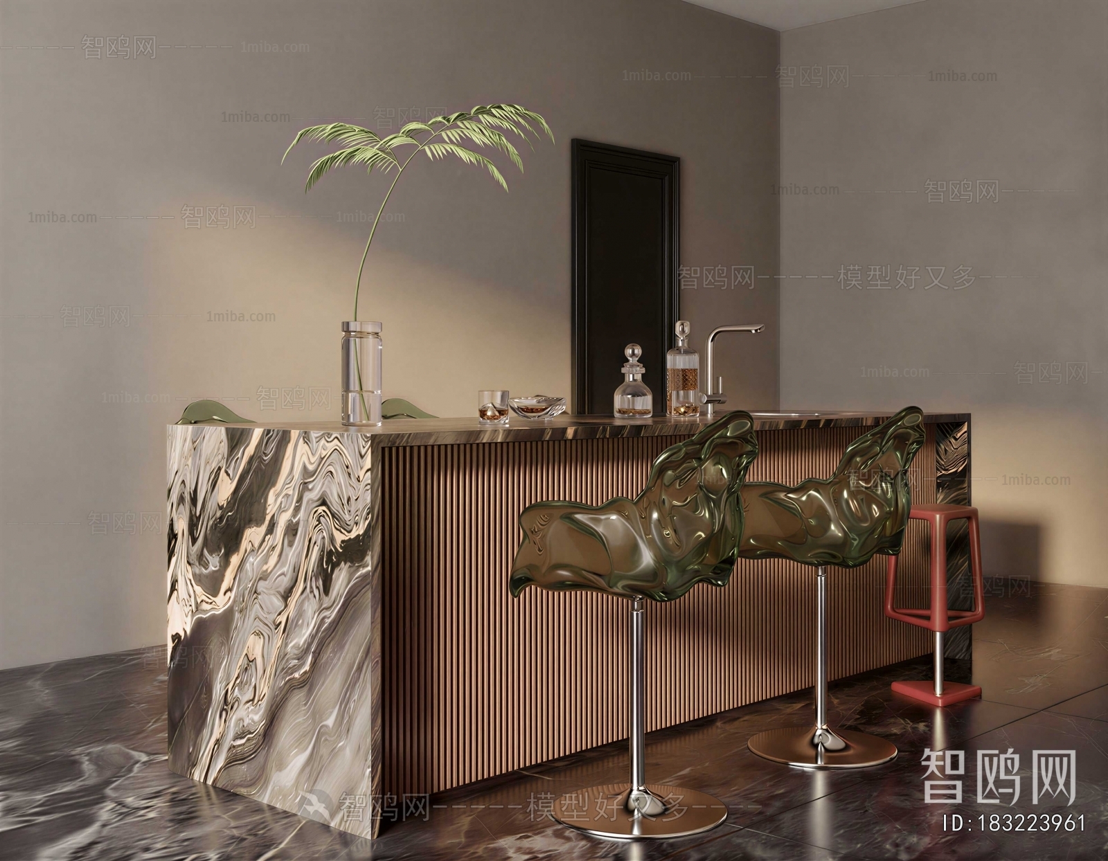 Modern Counter Bar
