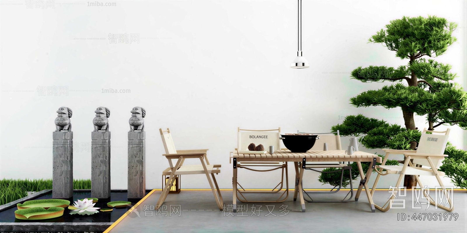 New Chinese Style Outdoor Tables And Chairs